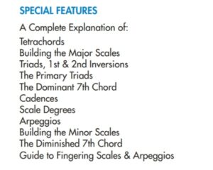 Alfreds Piano Complete Book of Scales - Special Features