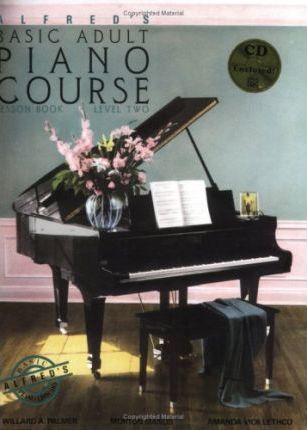หนังสือ เรียนเปียโน ด้วยตัวเอง Alfreds Basic Adult Piano Course 2 CD 1997