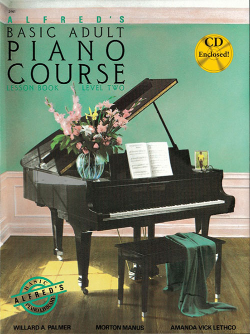 หนังสือ เรียนเปียโน ด้วยตัวเอง Alfreds Basic Adult Piano Course 2