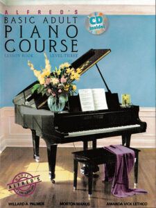 หนังสือ เรียนเปียโน ด้วยตัวเอง Alfreds Basic Adult Piano Course 3