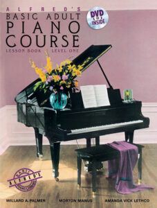 หนังสือ เรียนเปียโน ด้วยตัวเอง Alfred's Basic Adult Piano Course, Lesson Book Level 1