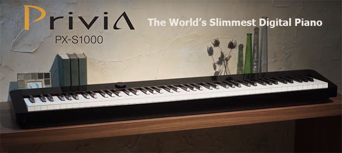 เปียโนไฟฟ้า CASIO PX-S1000 Portable Digital Piano 4