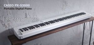 เปียโนไฟฟ้า CASIO Privia PX-S3000 Portable Digital Piano Harmonize