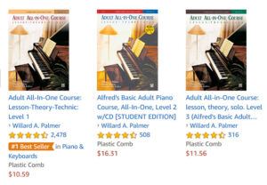 เรียนเปียโนด้วยตัวเอง Alfred's Basic Adult Piano Course All In One