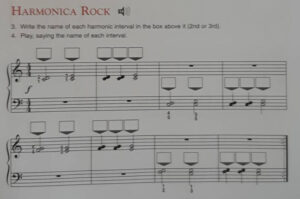 โน้ตเปียโน เพลง Harmonica Rock