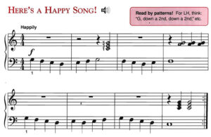 โน้ตเปียโน Here's A Happy Song - Piano Sheet Music